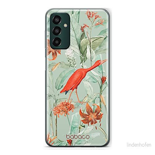 ERT GROUP mobiltelefonfodral för Samsung M13 4G originalt och officiellt licensierat Babaco mönster Flowers 049 optimalt anpassad till formen på mobiltelefonen, fodral tillverkad av TPU plast 5905511336530