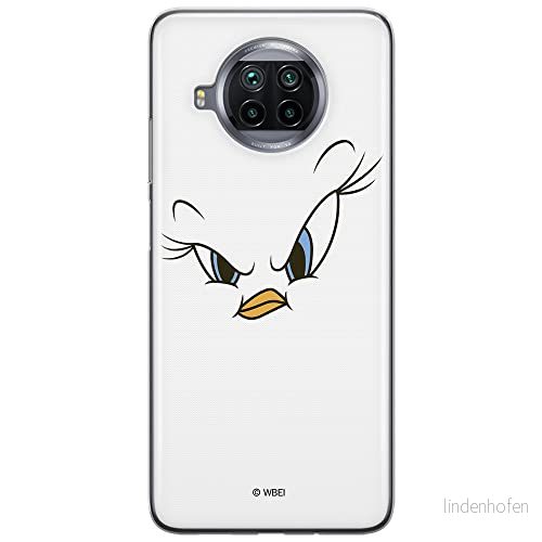 ERT GROUP mobiltelefonfodral för Xiaomi MI 10T LITE/REDMI NOTE 9 PRO 5G originalt och officiellt licensierat Looney Tunes mönster Tweety 001, fodral tillverkad av TPU plast 5903537156286