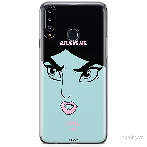 ERT GROUP mobiltelefonfodral för Samsung A20S originalt och officiellt licensierat Disney mönster Jasmine 004 optimalt anpassad till formen på mobiltelefonen, fodral tillverkad av TPU plast 5904805441486