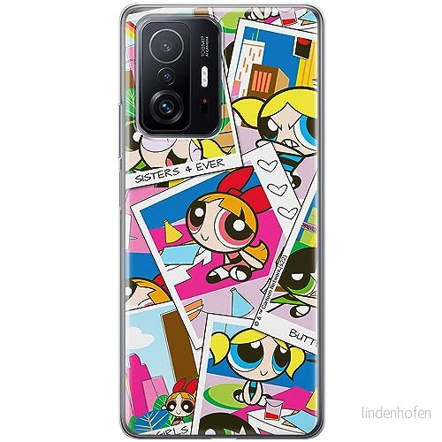 ERT GROUP mobiltelefonfodral för Xiaomi 11T 5G / PRO originalt och officiellt licensierat The Powerpuff Girls mönster 019, fodral tillverkad av TPU plast 5905511966553