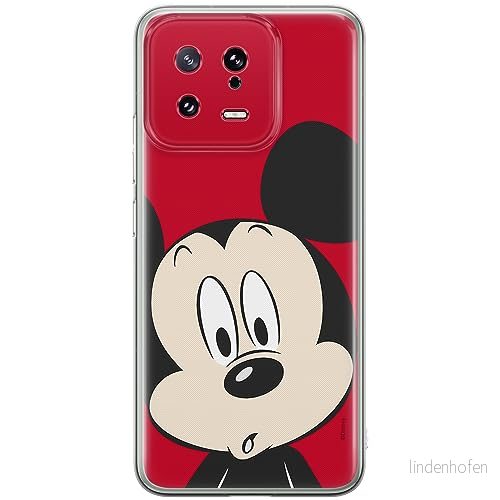 ERT GROUP mobiltelefonfodral för Xiaomi 13 originalt och officiellt licensierat Disney mönster Mickey 019 optimalt anpassad till formen på mobiltelefonen, fodral tillverkad av TPU plast 5905511899318
