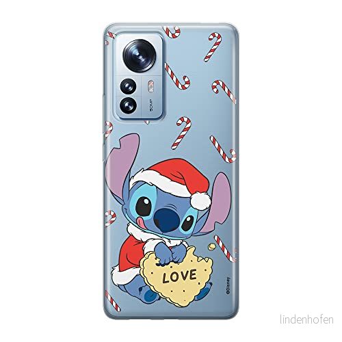 ERT GROUP mobiltelefonfodral för Xiaomi 12 / 12X originalt och officiellt licensierat Disney mönster Stitch 010 optimalt anpassad till formen på mobiltelefonen, gedeeltelijk transparant 5905511482930