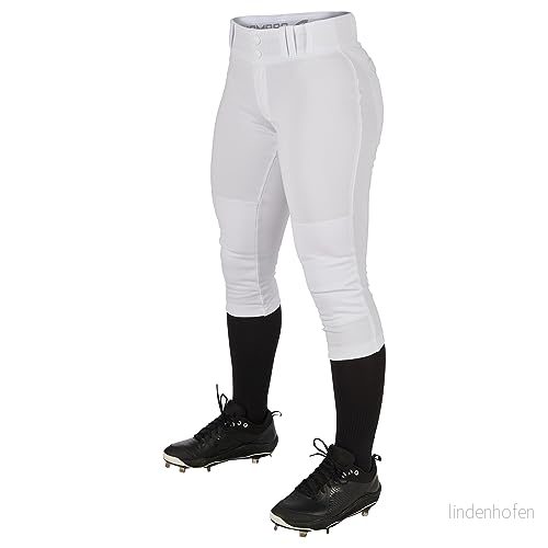Champro Dam Traditionell Låg Midja Polyester Softballbyxa - Svart - S 752044781000