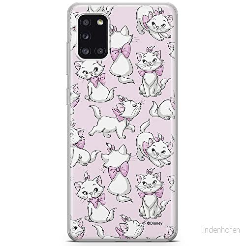 ERT GROUP mobiltelefonfodral för Samsung A31 originalt och officiellt licensierat Disney mönster Marie 003 optimalt anpassad till formen på mobiltelefonen, fodral tillverkad av TPU plast 5903040212936