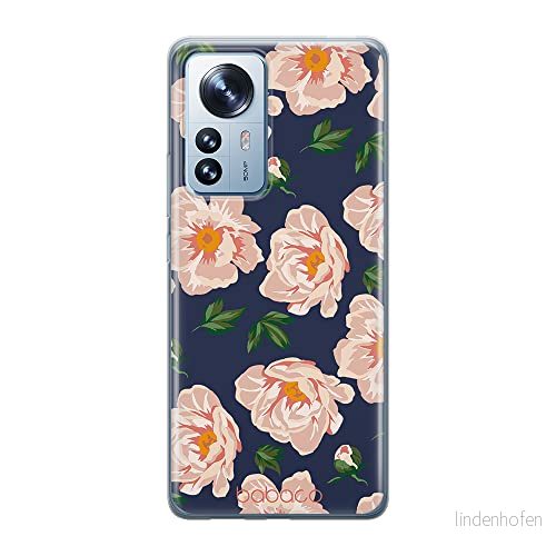 ERT GROUP mobiltelefonfodral för Xiaomi 12 / 12X originalt och officiellt licensierat Babaco mönster Flowers 014 optimalt anpassad till formen på mobiltelefonen, fodral tillverkad av TPU plast 5905511487423