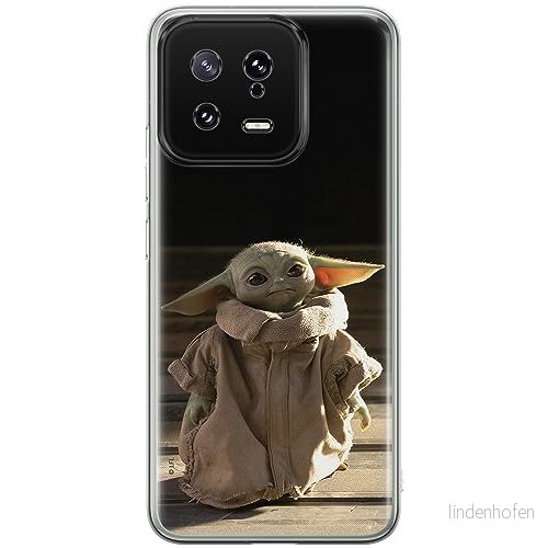 ERT GROUP mobiltelefonfodral för Xiaomi 13 originalt och officiellt licensierat Star Wars mönster Baby Yoda 001 optimalt anpassad till formen på mobiltelefonen, fodral tillverkad av TPU plast 5905511901493