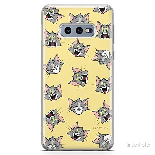 ERT GROUP mobiltelefonfodral för Samsung S10e originalt och officiellt licensierat Tom and Jerry mönster 007 optimalt anpassad till formen på mobiltelefonen, fodral tillverkad av TPU plast 5904805255717