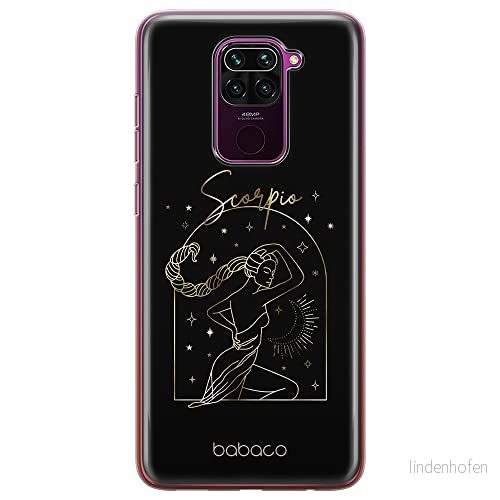ERT GROUP mobiltelefonfodral för Xiaomi REDMI NOTE 9 originalt och officiellt licensierat Babaco mönster Zodiac Woman 008 anpassad till formen på mobiltelefonen, fodral tillverkad av TPU plast 5903932231977