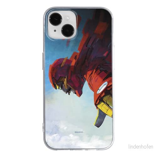 ERT GROUP mobiltelefonfodral för Apple Iphone 14 originalt och officiellt licensierat Marvel mönster Iron Man 015 optimalt anpassad till formen på mobiltelefonen, fodral tillverkad av TPU plast 5905131888693