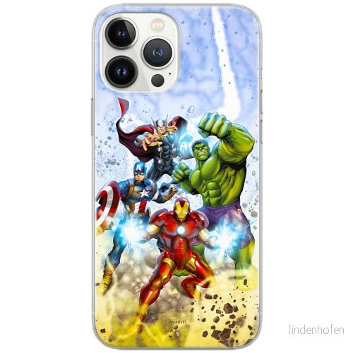 ERT GROUP mobiltelefonfodral för Samsung S10 originalt och officiellt licensierat Marvel mönster Avengers 003 Vit optimalt anpassad till formen på mobiltelefonen, fodral tillverkad av TPU plast 5902980970098