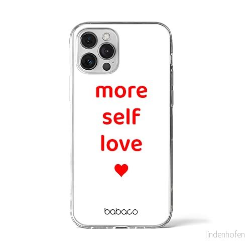 ERT GROUP mobiltelefonfodral för Apple Iphone 12 PRO MAX originalt och officiellt licensierat Babaco mönster More self love 001, fodral tillverkad av TPU plast 5903932914146