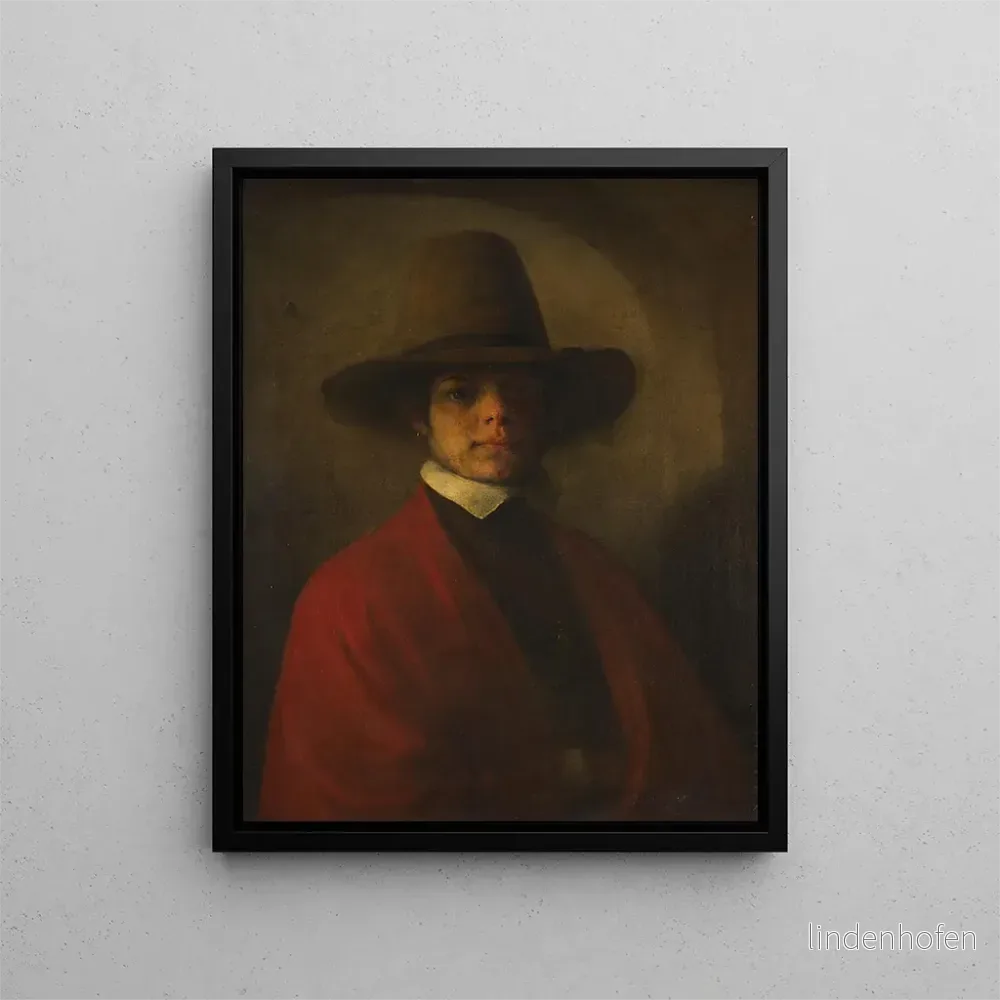 Målning Självporträtt - Barent Fabritius | Konsttryck