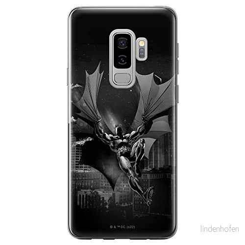 ERT GROUP mobiltelefonfodral för Samsung S9 PLUS originalt och officiellt licensierat DC mönster Batman 073 optimalt anpassad till formen på mobiltelefonen, fodral tillverkad av TPU plast 5905131508638