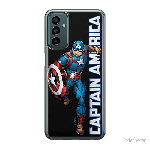 ERT GROUP mobiltelefonfodral för Samsung M13 4G/M23 5G/F23 originalt och officiellt licensierat Marvel mönster Captain America 030, fodral tillverkad av TPU plast 5905511367602