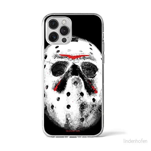 ERT GROUP mobiltelefonfodral för Iphone 12 PRO MAX originalt och officiellt licensierat Horror mönster Friday the 13th 015 anpassad till formen på mobiltelefonen, fodral tillverkad av TPU plast 5905511114428