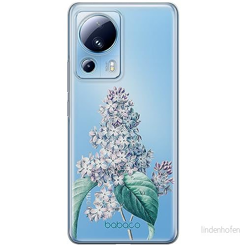 ERT GROUP mobiltelefonfodral för Xiaomi 13 LITE/CIVI 2 originalt och officiellt licensierat Babaco mönster Flowers 024 optimalt anpassad till formen på mobiltelefonen, gedeeltelijk transparant 5905511926908