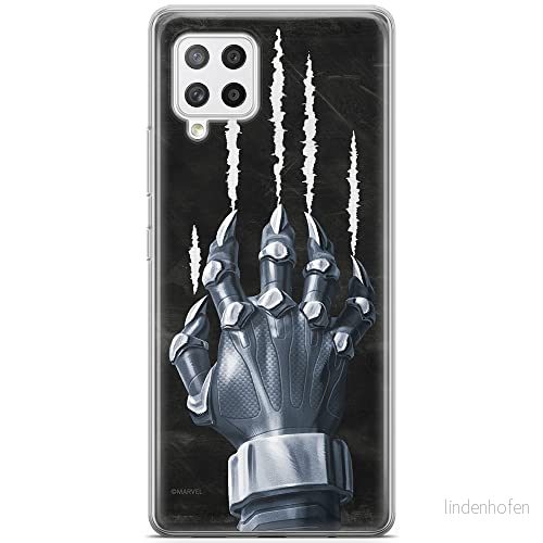 ERT GROUP mobiltelefonfodral för Samsung A42 5G originalt och officiellt licensierat Marvel mönster Black Panther 014 optimalt anpassad till formen på mobiltelefonen, fodral tillverkad av TPU plast 5903040244302