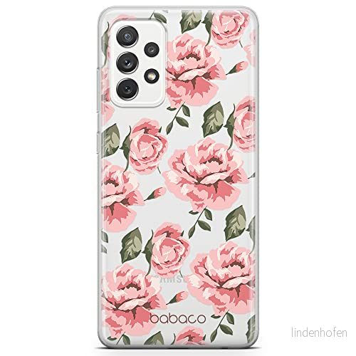 ERT GROUP mobiltelefonfodral för Samsung A72 5G originalt och officiellt licensierat Babaco mönster Flowers 013 optimalt anpassad till formen på mobiltelefonen, gedeeltelijk transparant 5903932611885