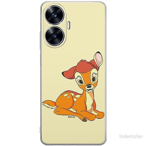 ERT GROUP mobiltelefonfodral för Realme C55 originalt och officiellt licensierat Disney mönster Bambi 016 optimalt anpassad till formen på mobiltelefonen, fodral tillverkad av TPU plast 5905511868024