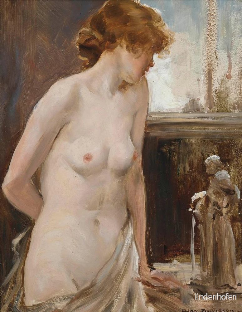 Målning Nu feminin - Allan Douglas Davidson | Konsttryck - Bild 2