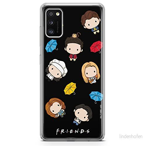ERT GROUP mobiltelefonfodral för Samsung A41 originalt och officiellt licensierat Friends mönster 013 optimalt anpassad till formen på mobiltelefonen, gedeeltelijk transparant 5903932275797