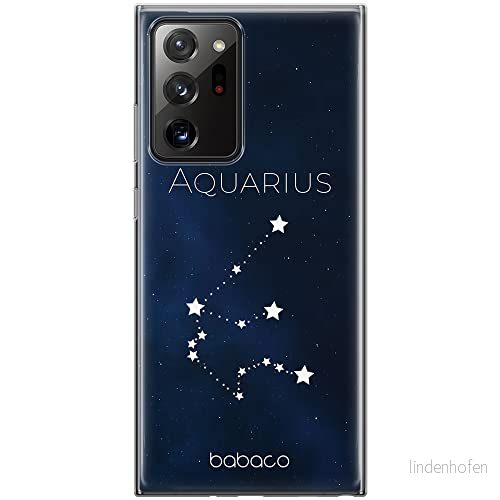 ERT GROUP mobiltelefonfodral för Samsung GALAXY NOTE 20 ULTRA originalt och officiellt licensierat Babaco mönster Zodiac Constellation 011, fodral tillverkad av TPU plast 5903040364529