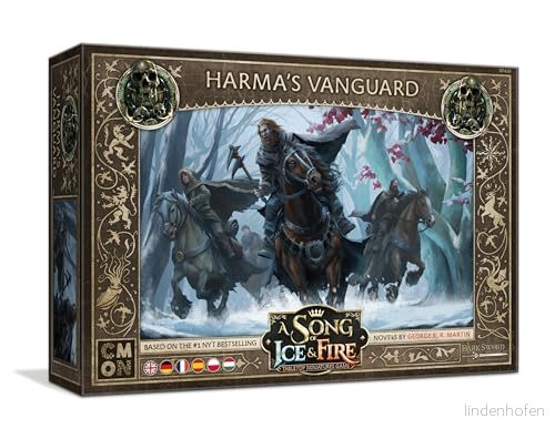 CMON, A Song of Ice & Fire Harma's Vanguard (Harmas Vorhatt), förlängning, tablett, 2 spelare, från 14 år, 4560 minuter, tyska, flerspråkig 889696016218