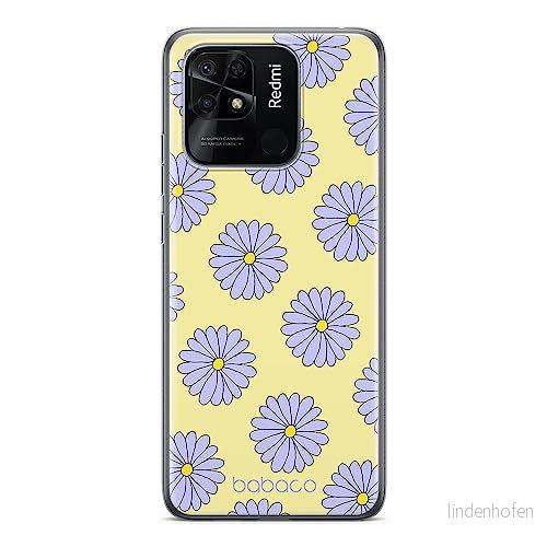 ERT GROUP mobiltelefonfodral för Xiaomi REDMI 10C originalt och officiellt licensierat Babaco mönster Flowers 021 optimalt anpassad till formen på mobiltelefonen, fodral tillverkad av TPU plast 5905511546304