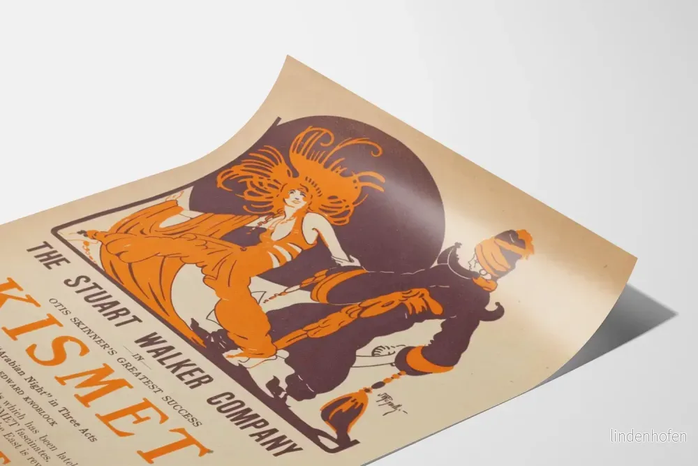 Vintageposter Kismet - Orientaliskt väggdekoration - Bild 3