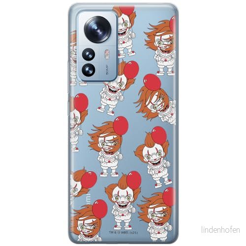 ERT GROUP mobiltelefonfodral för Xiaomi 12 / 12X originalt och officiellt licensierat Horror mönster It 007 optimalt anpassad till formen på mobiltelefonen, gedeeltelijk transparant 5905511494278