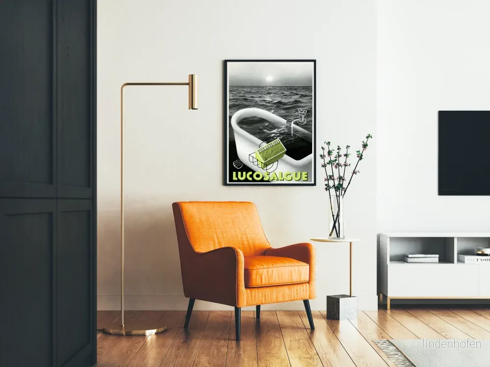 Vintageposter LucosalGue alger av tång - Bild 2