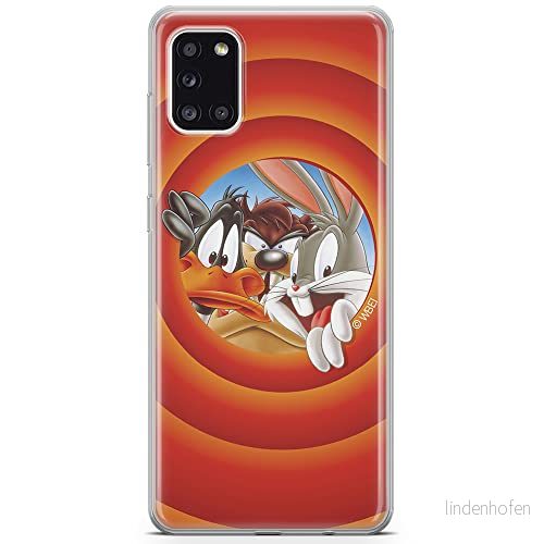 ERT GROUP mobiltelefonfodral för Samsung A31 originalt och officiellt licensierat Looney Tunes mönster 002 optimalt anpassad till formen på mobiltelefonen, fodral tillverkad av TPU plast 5903040216392