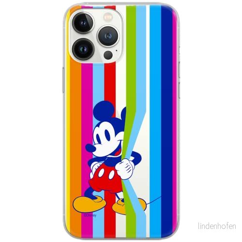 ERT GROUP mobiltelefonfodral för Apple Iphone 6 PLUS originalt och officiellt licensierat Disney mönster Mickey 026 Vit optimalt anpassad till formen på mobiltelefonen, gedeeltelijk transparant 5902980570366