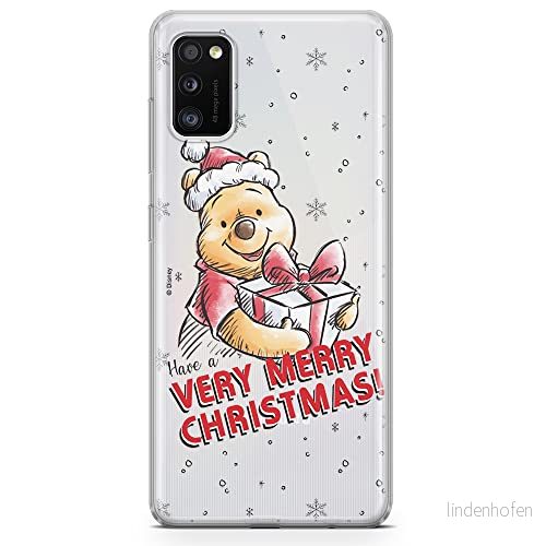 ERT GROUP mobiltelefonfodral för Samsung A41 originalt och officiellt licensierat Disney mönster Winnie the Pooh and friends 024 anpassad till formen på mobiltelefonen, gedeeltelijk transparant 5903537509808