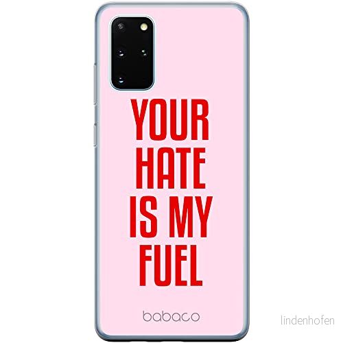 ERT GROUP mobiltelefonfodral för Samsung S20 PLUS / S11 originalt och officiellt licensierat Babaco mönster My fuel 003 Vit anpassad till formen på mobiltelefonen, fodral tillverkad av TPU plast 5903932907605