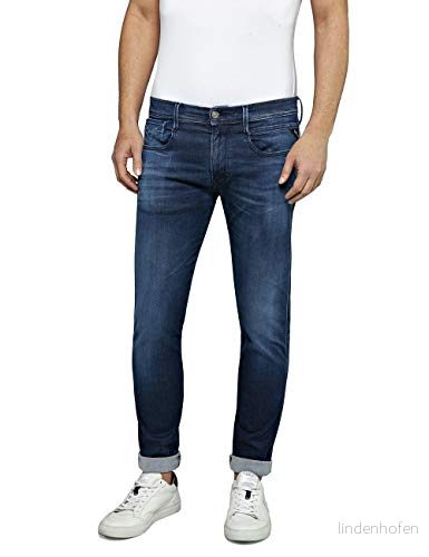 Replay herr Jeans Anbass Hyper Cloud, Blå (Dark Blue 0072), 31W / 36L 8051975911190