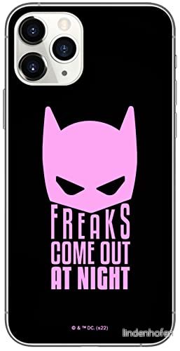 ERT GROUP mobiltelefonfodral för Iphone 11 PRO originalt och officiellt licensierat DC mönster Batman 052 optimalt anpassad till formen på mobiltelefonen, fodral tillverkad av TPU plast 5905131545091