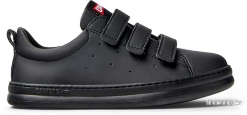 Camper Runner FOUR KIDS Unisex Sneakers för barn, Storlek: 32, Black Skinn 8432936795675