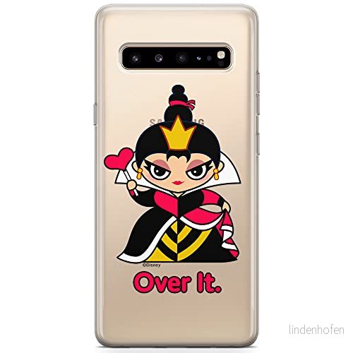 ERT GROUP mobiltelefonfodral för Samsung S10 originalt och officiellt licensierat Disney mönster Queen of Hearts 001 optimalt anpassad till formen på mobiltelefonen, gedeeltelijk transparant 5905131424471