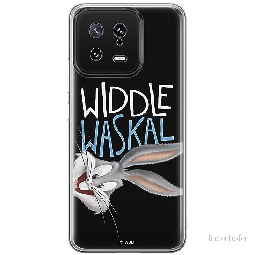 ERT GROUP mobiltelefonfodral för Xiaomi 13 originalt och officiellt licensierat Looney Tunes mönster Bugs 004 optimalt anpassad till formen på mobiltelefonen, fodral tillverkad av TPU plast 5905511912987