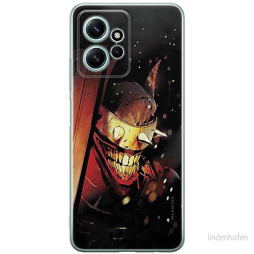 ERT GROUP mobiltelefonfodral för Xiaomi REDMI NOTE 12 4G originalt och officiellt licensierat DC mönster Batman Who Laughs 005 anpassad till formen på mobiltelefonen, fodral tillverkad av TPU plast 5905511939533