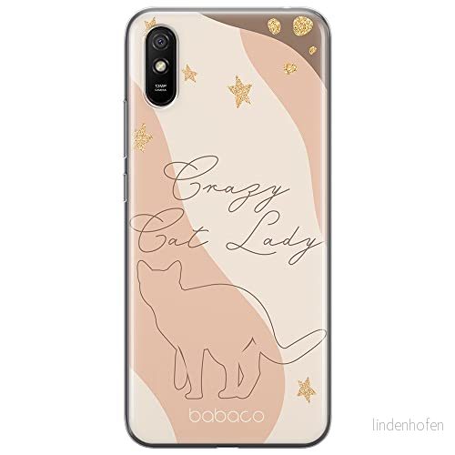 ERT GROUP mobiltelefonfodral för Xiaomi REDMI 9A originalt och officiellt licensierat Babaco mönster Cats 009 optimalt anpassad till formen på mobiltelefonen, fodral tillverkad av TPU plast 5905131065247