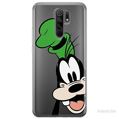 ERT GROUP mobiltelefonfodral för Xiaomi REDMI 9 originalt och officiellt licensierat Disney mönster Goofy 001 optimalt anpassad till formen på mobiltelefonen, gedeeltelijk transparant 5903040286272