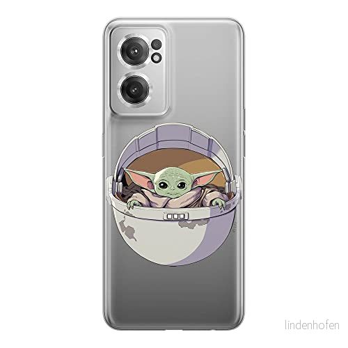 ERT GROUP mobiltelefonfodral för Oneplus NORD CE 2 originalt och officiellt licensierat Star Wars mönster Baby Yoda 026 optimalt anpassad till formen på mobiltelefonen, gedeeltelijk transparant 5905511289973