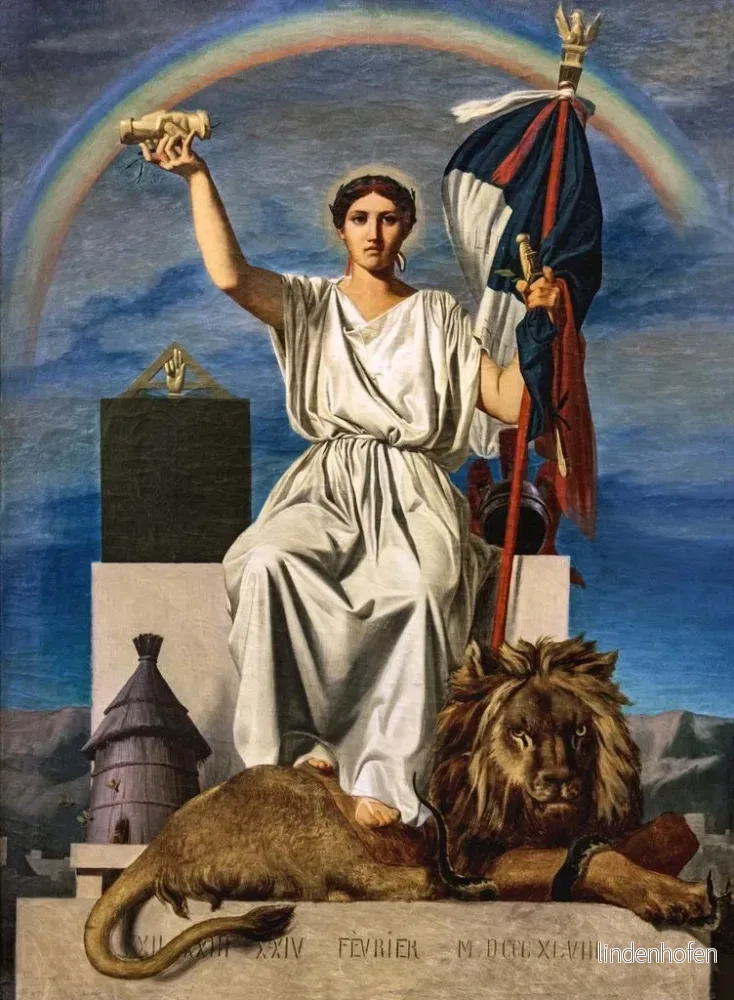 Målning La République - Armand Cambon | Konsttryck - Bild 2