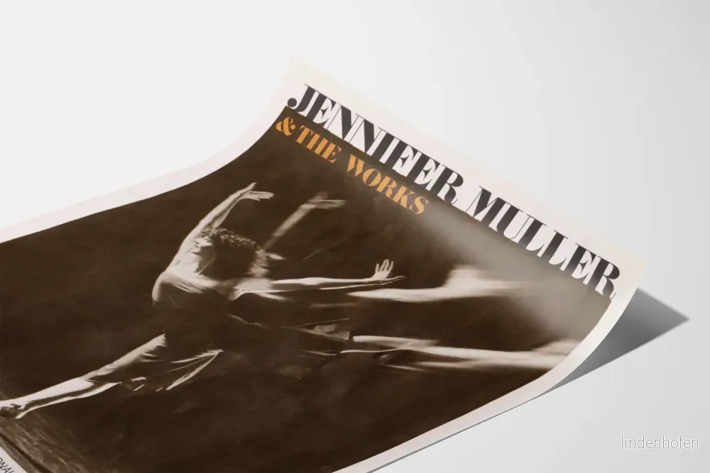 Konstnärlig poster Jennifer Muller & The Works samtidsdans - Bild 3