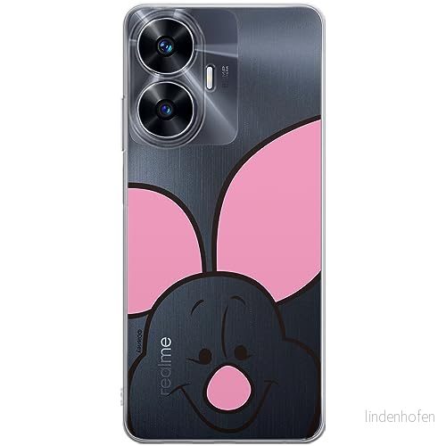 ERT GROUP mobiltelefonfodral för Realme C55 originalt och officiellt licensierat Disney mönster Winnie the Pooh & Friends 044 optimalt anpassad till formen på mobiltelefonen, gedeeltelijk transparant 5905795042639