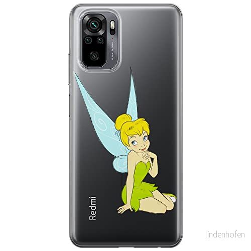 ERT GROUP mobiltelefonfodral för Xiaomi REDMI NOTE 10/ 10S originalt och officiellt licensierat Disney mönster Tinker Bell 005 optimalt anpassad till formen på mobiltelefonen, gedeeltelijk transparant 5905131133380