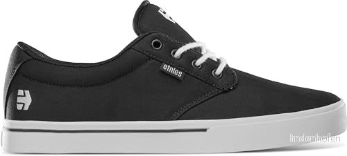 Etnies Jameson 2 ECO Unisex Skateskor, Storlek: 42.5, Black/white Textil 194691561718