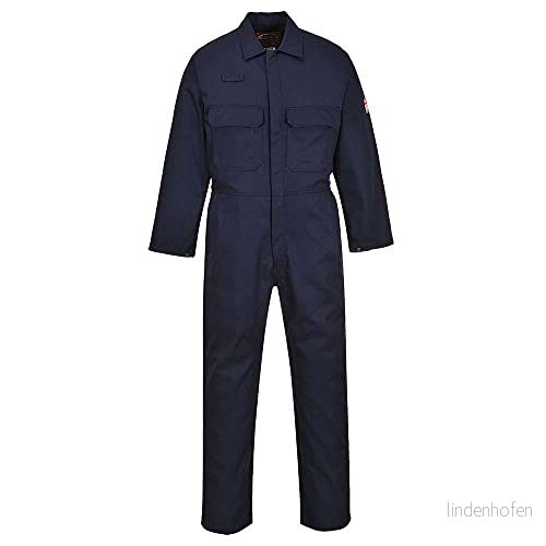 Portwest BIZ1NAR6XL Bizweld flambeständigt täcke, vanlig, storlek: 6X large, marinblå 5036108039289